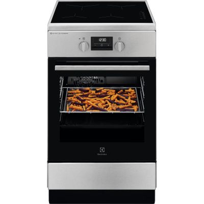 Плита Electrolux електрична індукційна, 58л, 50x60см, дисплей, конвекція, пара, нерж
