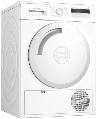 Сушильна машина Bosch тепловий насос, 8кг, A+, 60см, дисплей, білий
