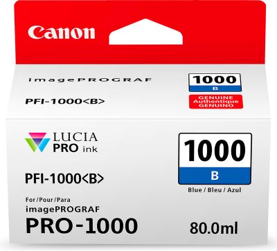 Картридж струменевий Canon PFI-1000B (Blue)