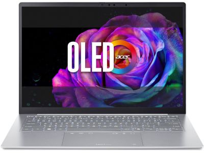Ноутбук Acer Swift Edge 14 AI SFE14-I51 14" 2.8K OLED, Intel U9-386H, 16GB, F512GB, UMA, Win11, біли
