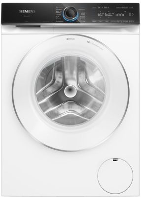 Пральна машина Siemens фронтальна, 10кг, 1600, A+++, 60см, дисплей, Home Connect, I-Dos, білий