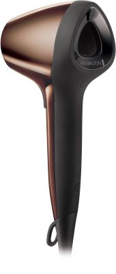 Фен Remington Air3D, 1800Вт, 3 режими, дифузор,турмалінова іоніз-я, хол. обдув, бронзовий