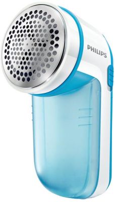 Машинка для видалення катишків Philips, 8800 обертів на хв, велика площа лез, 2хАА у комплекті, блак