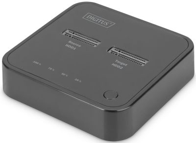 Док-станція DIGITUS Dual M.2 NVMe SSD USB Type-C 3.2 Black