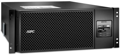 Джерело безперебійного живлення APC Smart-UPS Online 6000VA/6000W, RM 4U, LCD, USB, RS232, 6xC13, 4x