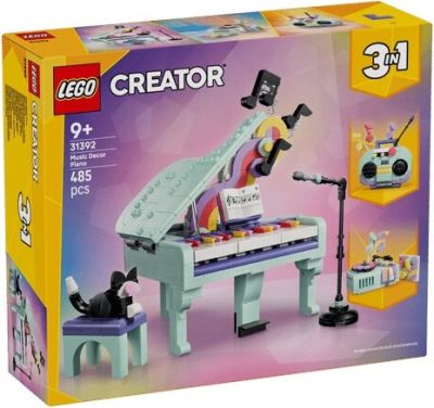 Конструктор LEGO Creator Музичний декор «Фортепіано з котом»