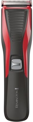 Машинка для стрижки Remington My Groom, від мережі, роторний мотор, насадок-1, сталь, червоно-чорний