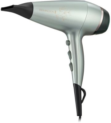 Фен Remington Botanicals, 2300Вт, 3 режими, дифузор, іоніз-я, хол. обдув, м'ятний