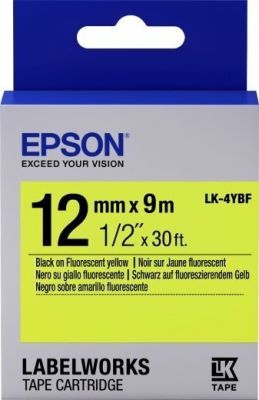 Картридж зі стрічкою Epson LK4YBF принтерів LW-300/LW-400/LW-400VP/LW-600P/LW-700/LW-Z710/LW-900P/LW