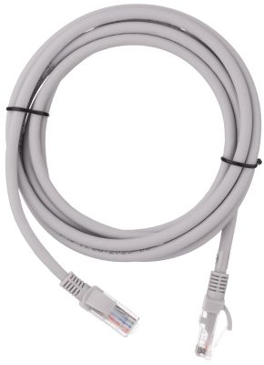 Патч-корд 2E САТ 6, UTP, 3м, 26AWG, RJ45, 7/0.16, Cu, LSZH, сірий
