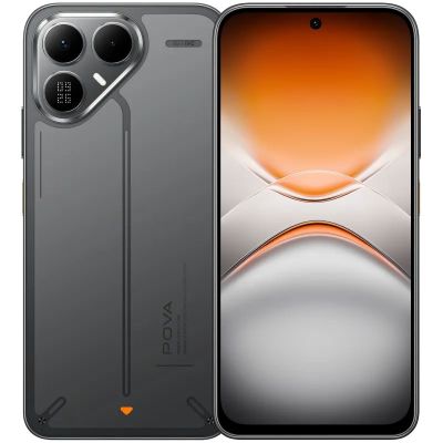 TECNO Смартфон POVA 8 5G (LK6) 6.76" 8/256ГБ, 2SIM, 8000мА•год, Graphite Black