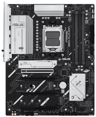 Материнcька плата ASUS PRIME B850-PLUS WIFI sAM5 B850 4xDDR5 M.2 HDMI DP Wi-Fi BT ATX