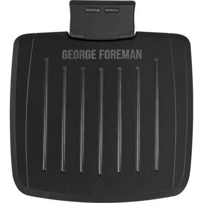 Гриль George Foreman прижимний Immersa Medium, 1300Вт, темп. режимів-1, з`ємні пластини, метал, плас