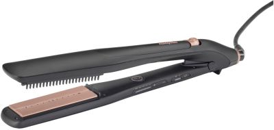 Випрямляч Babyliss Steam Lux Styler, 56Вт, темп.режимов-5, 170-210 °C, термо килимок, кераміка, чорн