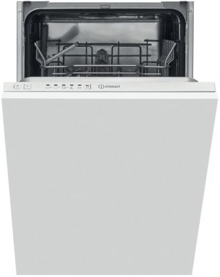 Посудомийна машина Indesit вбудована, 10компл., F, 45см, білий