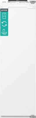 Холодильна камера Gorenje вбудована, 177х55х54см, 1 двері, 300л, А+, FrostLess , Зона св-ті, Внутр.