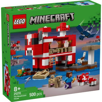Конструктор LEGO Minecraft Грибний будинок