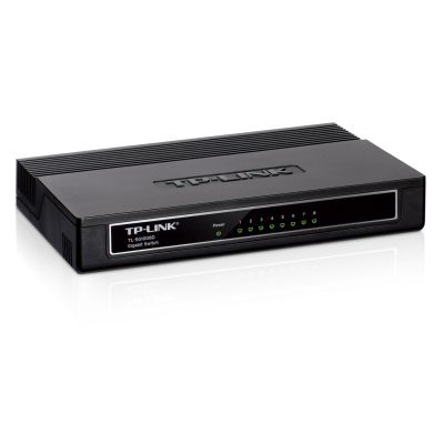 Комутатор TP-LINK TL-SG1008D 8xGE, Некерований