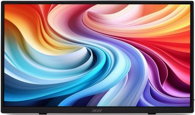 Монітор портативний Acer 15.6" PM161Q B1bmiuux HDMI, 2xUSB-C, IPS, 4ms