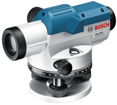 Нівелір оптичний Bosch Professional GOL 26 D до 100м ±1.6мм/30м зум х26 1.5кг
