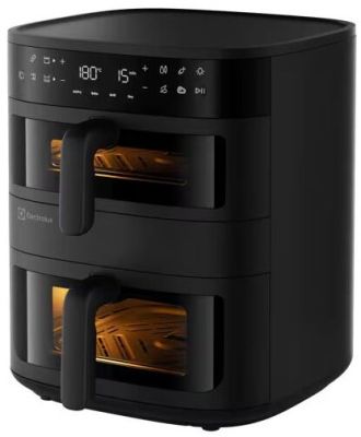 Electrolux Мультипіч 2700Вт, чаша-7+4л, сенсорне керування, 8 авто. програм, 2 чаши, з віконцем, пла