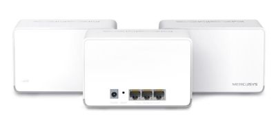 Система WiFi-Mesh MERCUSYS Halo H80X AX3000, 3xGE LAN/WAN, 3 мод
