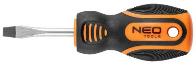 Викрутка Neo Tools плоска, SL5.5x38мм, сталь CrV