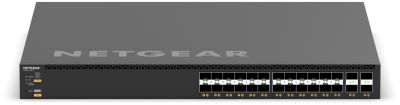 NETGEAR Комутатор M4350-24F4V (XSM4328FV), 24xSFP+, 4xSFP28, stacking, AV Line, Керований L3