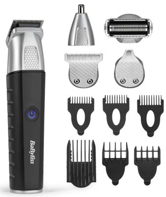Набір для стрижки Babyliss Lithium Power, для бороди, вусів, голови, носа і тіла, акум., вібраційний