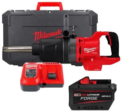 Гвинтоверт ударний акумуляторний Milwaukee M18 ONEFHIWF1D-121C 18В 2576Нм 0-1200об/хв ЗП M12-18 FC к
