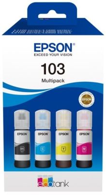 Контейнери з чорнилом Epson 103 EcoTank L1110/L1250/L3100/L3101/L3110/L3150/L3151/L3156/L3200/L3201/