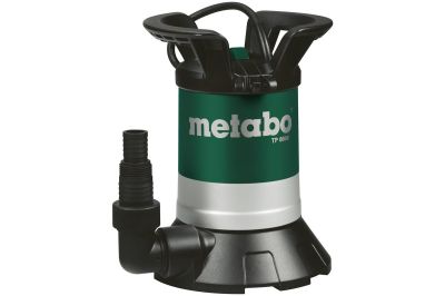 Насос дренажний Metabo TP 6600, 250Вт, 6.6куб/год, висота подачі 6м, занурення до 5м, 5.3кг