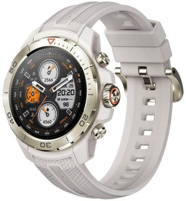 Смарт-годинник Mibro GS Explorer 48мм, 1.32", 466x466, AMOLED, BT 5.3, Dual-band GPS, 10 ATM, пісочн