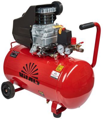 Компресор повітряний Vitals GK50.t47-8a 1300Вт, 50л, 170/110л/хв, 8бар, 24.3кг