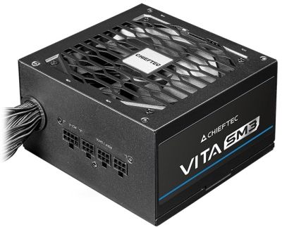 Блок живлення CHIEFTEC Vita SM3  (750W), >85%, 80+ Bronze, 120мм, 1xMB 24pin(20+4), 2xCPU 8pin(4+4),