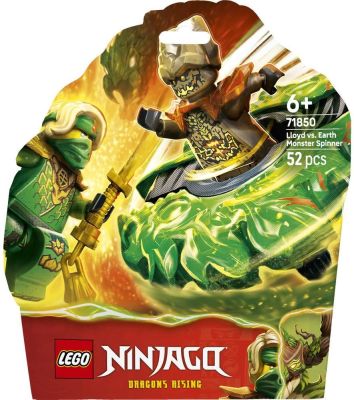 Конструктор LEGO Ninjago Ллойд проти спінера земельного монстра