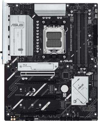 Материнcька плата ASUS B650E MAX GAMING WIFI sAM5 B650 4xDDR5 M.2 HDMI DP Wi-Fi BT ATX