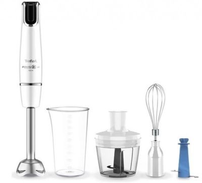 Блендер Tefal заглибний Infiny Force 1000Вт, 4в1, білий