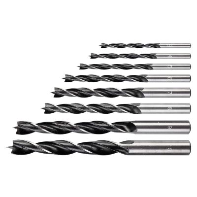 Набір свердел по дереву GRAPHITE спіральне 3-10мм 8шт