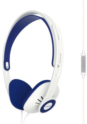 Навушники On-ear Koss KPH30i 3.5 mini-jack, 1.2м, Mic, Білий