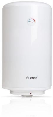 Водонагрівач електр. BOSCH круглий Tronic 2000, 100л, 2кВт, мех. кер-ння, C, білий