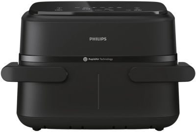 Мультипіч Philips Ovi Flex Dual 2450Вт, чаша-3+3л, сенсорне управл., 2 контейнера, 6 авто. програм,