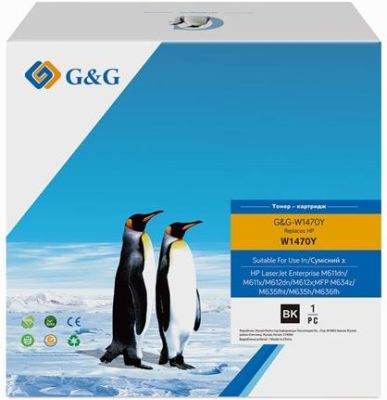 Картридж G&amp;G до HP 147Y LJ MFP M611/M612/M635/M636 Black (42 000стор)