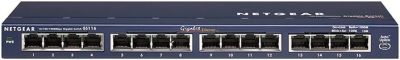 Комутатор NETGEAR GS116GE 16xGE, Некерований