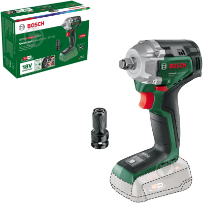 Гайковерт ударний акумуляторний Bosch UniversalImpactDrive 18V-350 18В 2x2А·год 85/200/350Нм до 3400