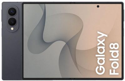Смартфон Samsung Galaxy Fold 8 5G (F971) 7.6"/5.5" 12/256ГБ, 1SIM, 4800мА•год, графітовий