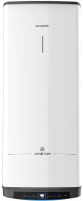 Водонагрівач електр. Ariston QUADRIS 120 WIFI FR EU прямокутний, 120л, 2,4кВт, сух. нагр. елемент, е