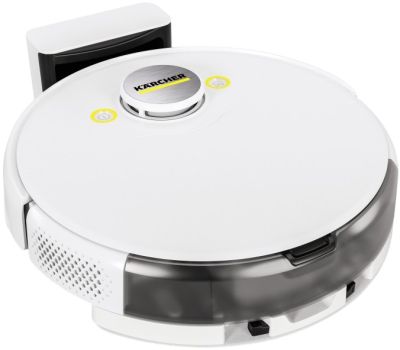 Робот-пилосос Karcher RCV 5, h=9.7см, вологе прибирання, конт пил -0.330л, вода -0.240л, автон. робо