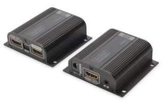 Набір подовжувачів DIGITUS HDMI (CAT 6/6a/7), EDID, 1x вихід HDMI, FHD, 1080p, 50 м