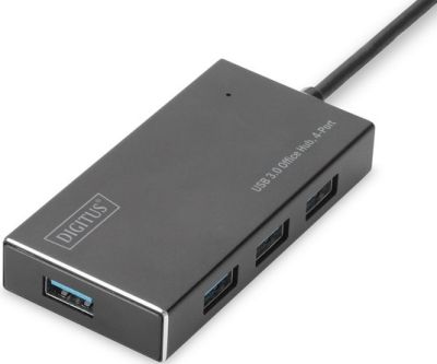 Хаб DIGITUS USB-A > 4хUSB-А, активний
